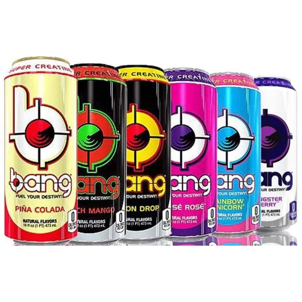 Comprar BANG ENERGY DRINK 473ML, PAQUETE VARIEDAD, 16 FL OZ, 24 CT