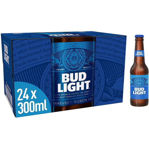 Купить БУТЫЛКА BUD LIGHT LAGER BEER 24X300ML BOTTLE 3,5% ABV ОПТОМ оптом Поставщики