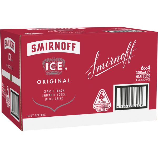 Smirnoff Ice Red Bottles 300mL 도매 공급자 구매