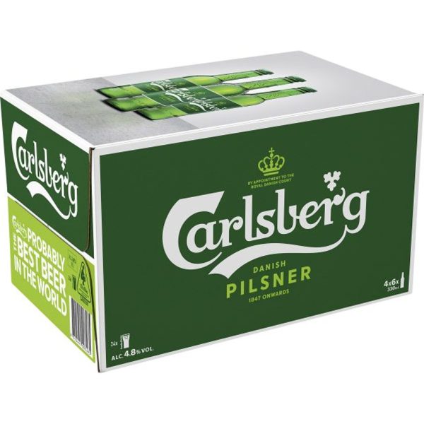 Buy Carlsberg Green Bottle 330mL wholesale Suppliers