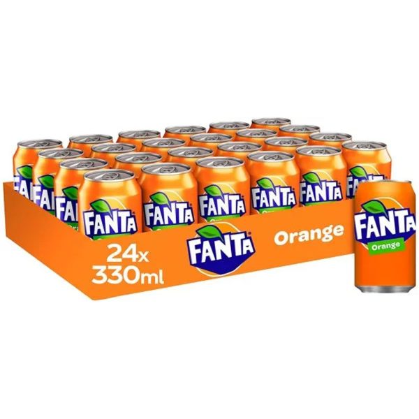 شراء FANTA ORANGE SOFT DRINK 24 X 330ML بالجملة الموردين